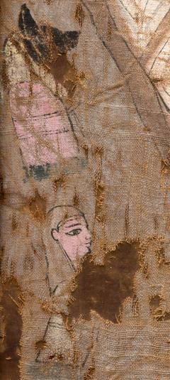 Possibly, a depiction of canopic jars